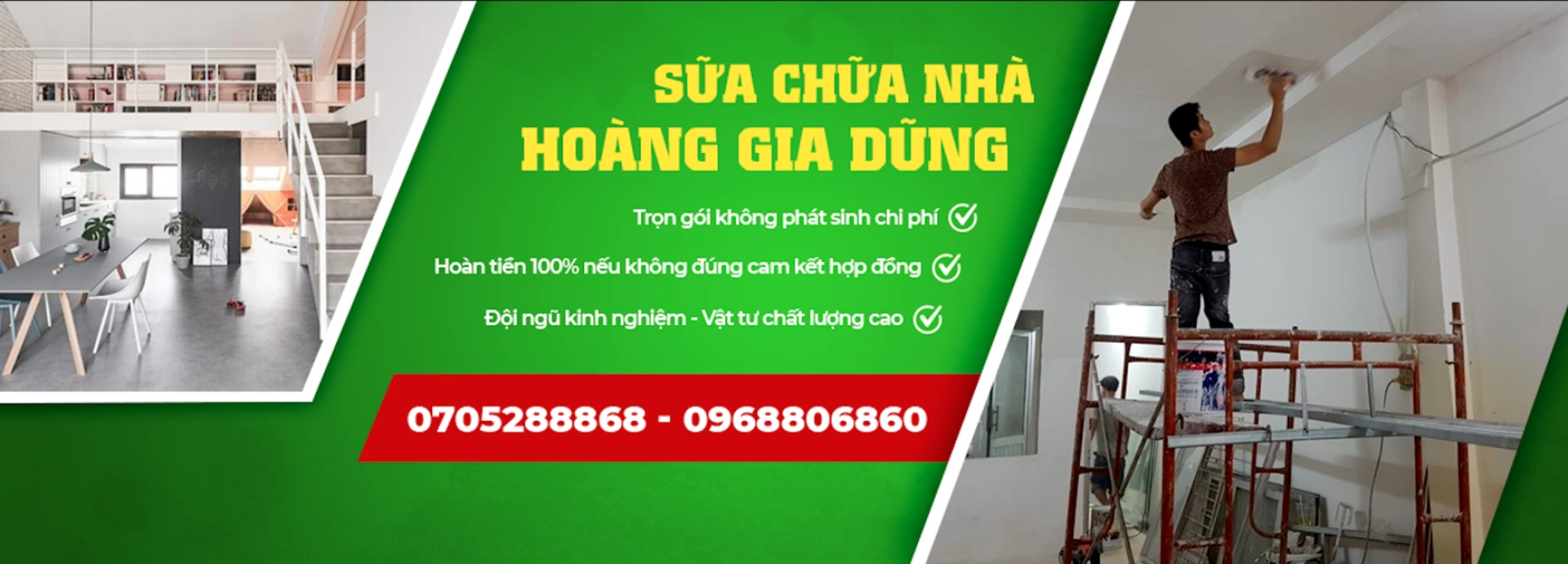 Dịch vụ sửa nhà trọn gói Hồ Chí Minh